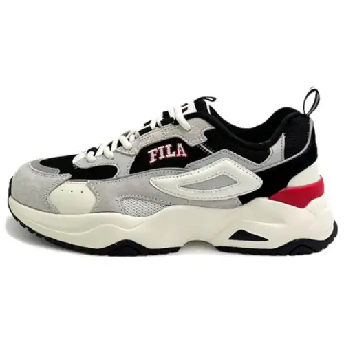 FILA Rayflide Low top Chunky Sneakers Unisex Gray Black