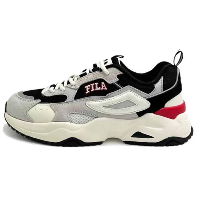 FILA Rayflide Low top Chunky Sneakers Unisex Gray Black