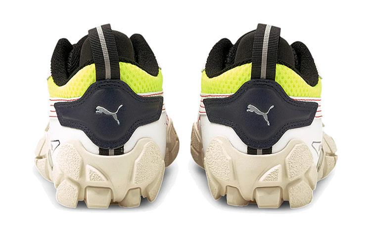 Женские кроссовки PUMA Centaur Fantasy (черно-бело-зеленые) — фото 5