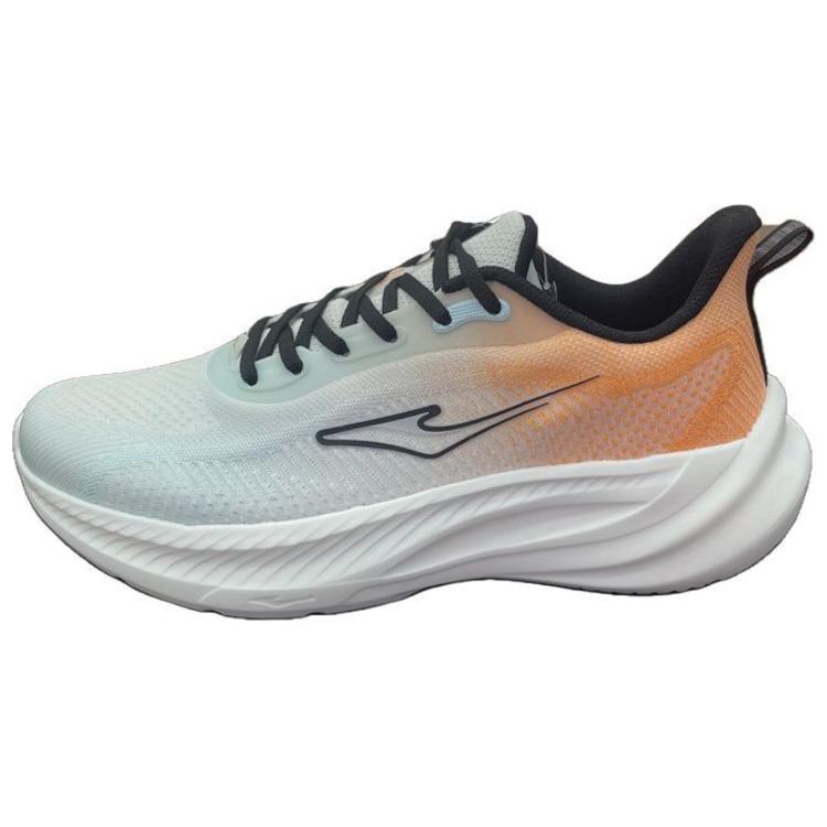 Erke Jiang Rebound Cushioning Breathable Cushioning Breathable Low top Running Shoes Men’s Blue Orange