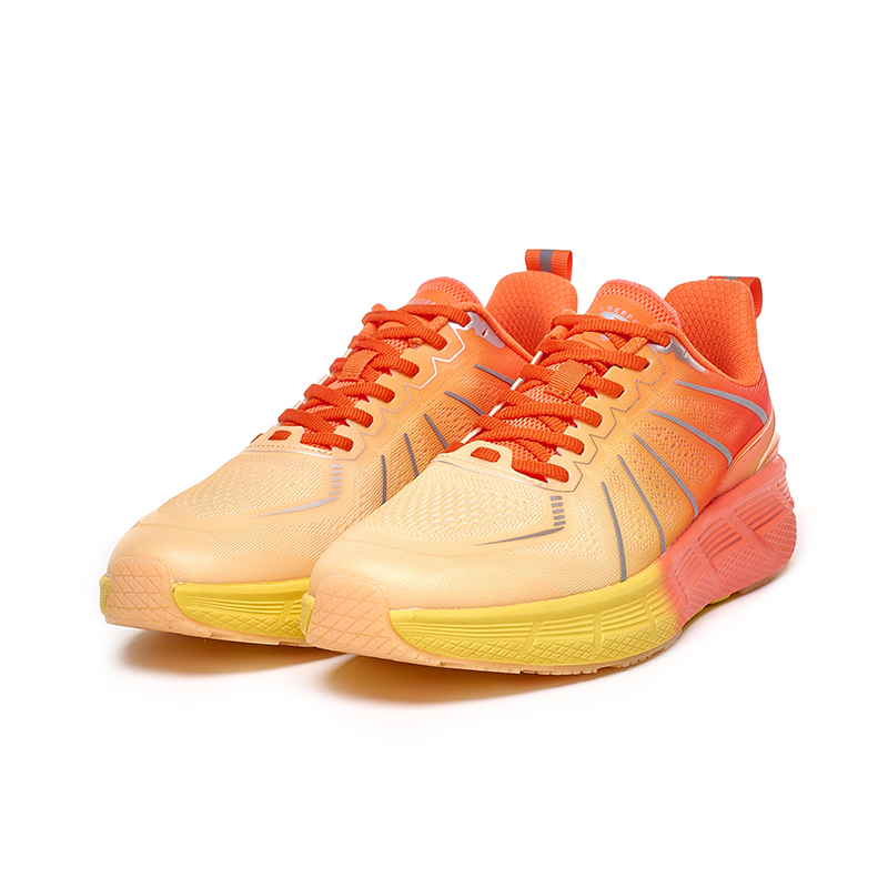 TREEPERI Running Shoes Unisex Low Top Orange Yellow/Yellow Green/Green Pink