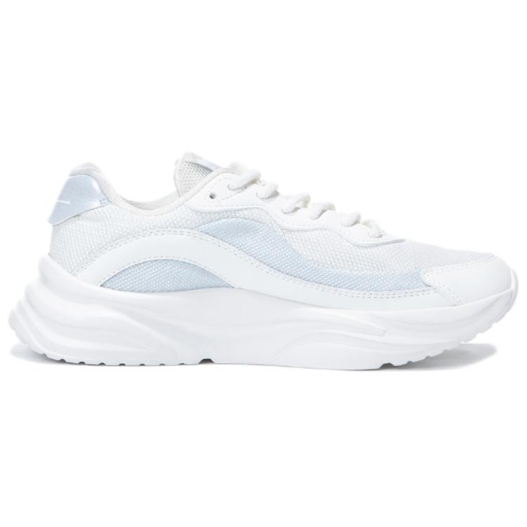 Erke Slip Resistant Slip Resistant Low top Running Shoes Women’s White Blue