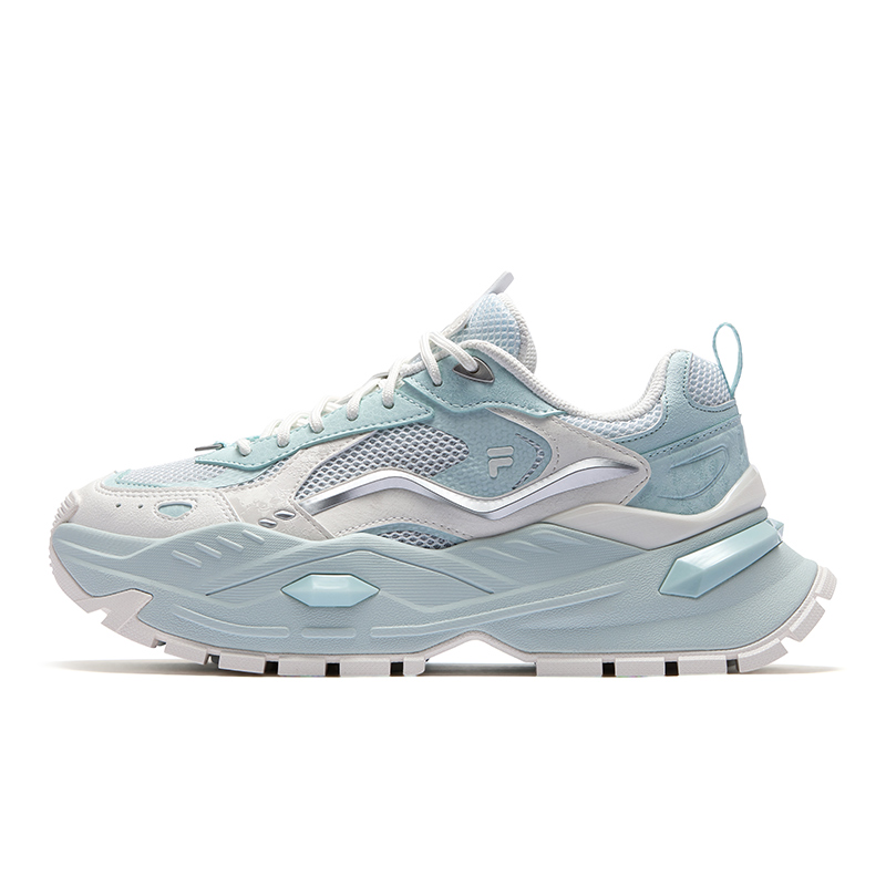 FILA FUSION BIANCO IV Candy Shoes 4 Low top Running Shoes Women’s Blue White