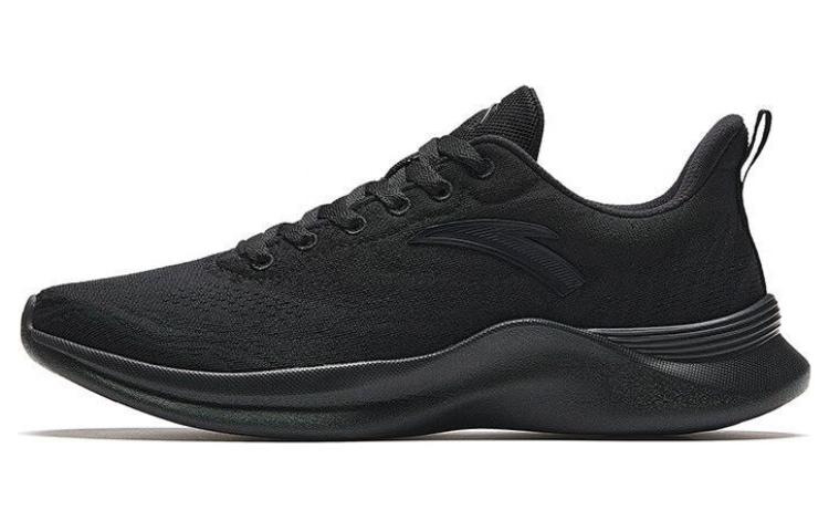 Anta Comfortable Abrasion Resistant Abrasion Resistant Low top Running Shoes Men’s Black