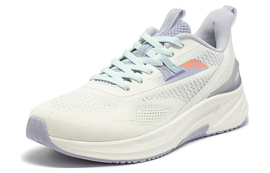361° Cushioning Slip Resistant Abrasion Resistant Low top Running Shoes Women’s White Purple