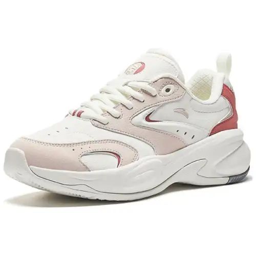 Anta ACE Synthetic Leather Slip Resistant Abrasion Resistant Slip Resistant Abrasion Resistant Low top Chunky Sneakers