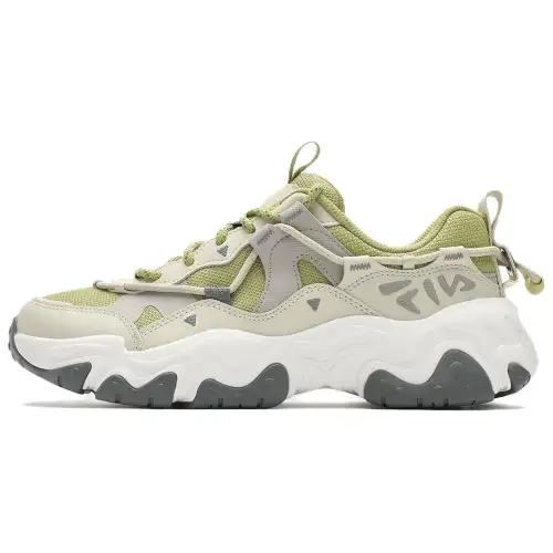 FILA FLUID 5 Height Increasing Low top Chunky Sneakers Women's Green