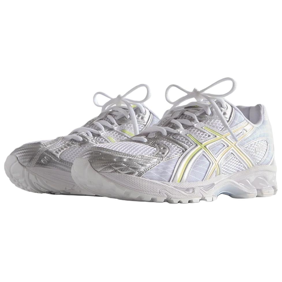 KITH x ASICS GEL Nimbus 10.1 Abrasion Resistant Low top Running Shoes Unisex White Silver