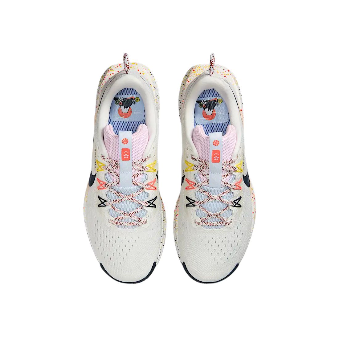 Nike React Pegasus Trail 5 Summit White Football Grey Pink Foam Armory Navy Women’s