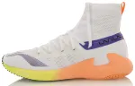 Li Ning High top Running Shoes Women's White Purple