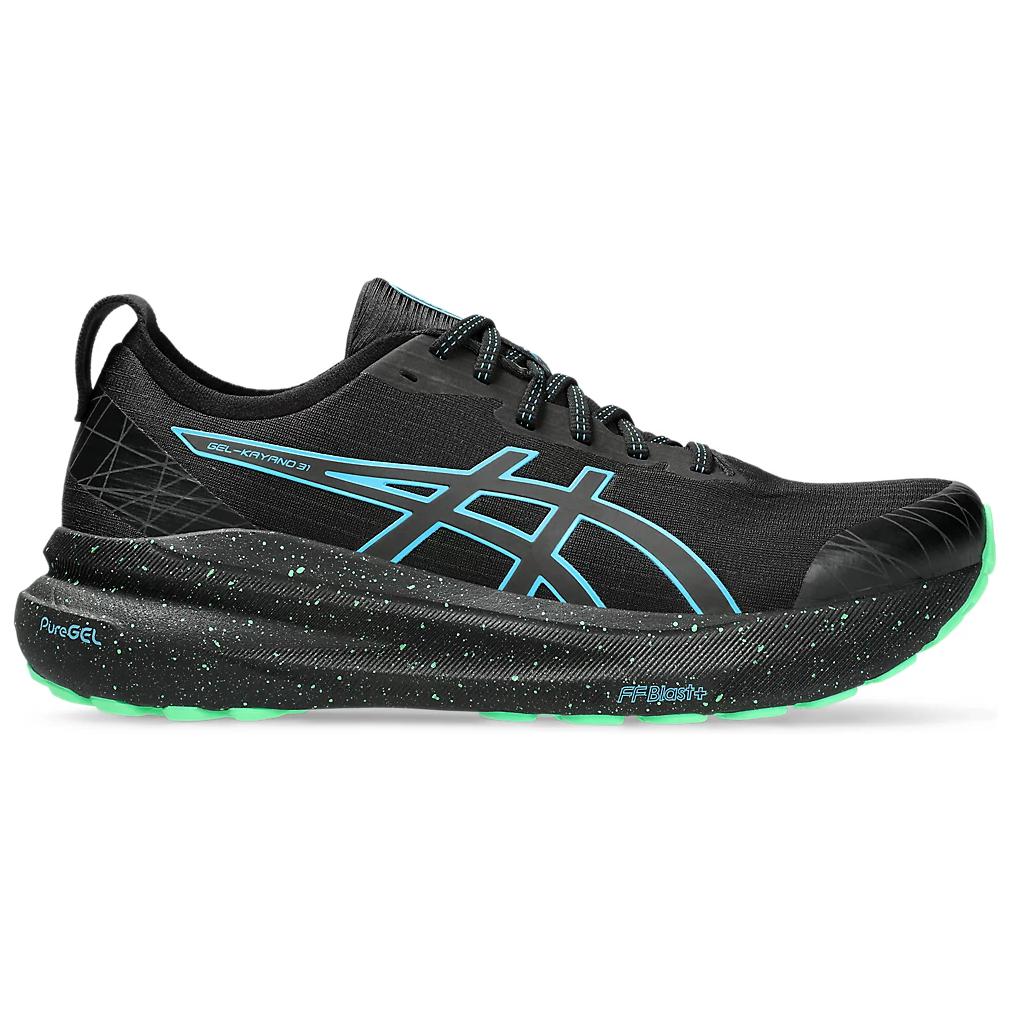 ASICS Gel Kayano 31 Lite Show Black Digital Aqua