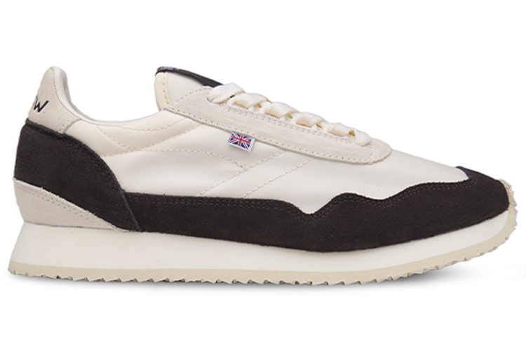 Norman Walsh Leather, Nylon Cushioning Slip Resistant Abrasion Resistant Lightweight Low top Running Shoes Unisex