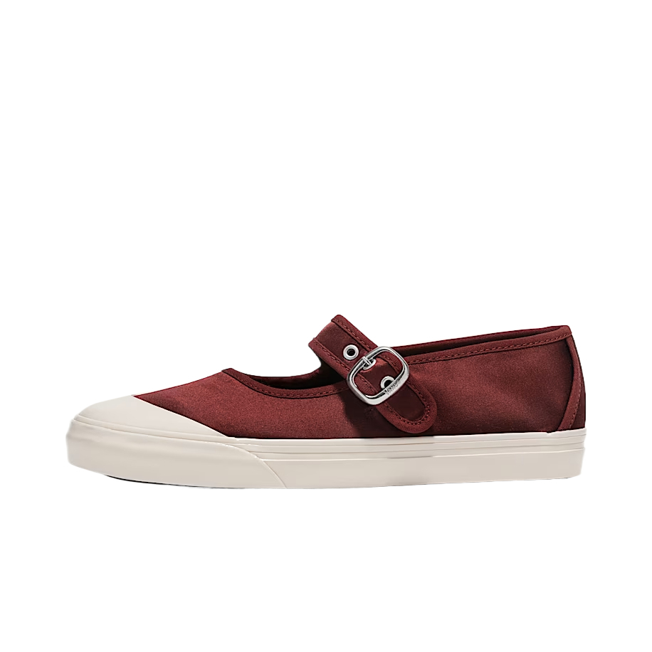 Vans Mary Jane Mary Jane Shoes Unisex Red Brown