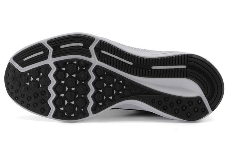 Женские кроссовки Nike Downshifter 9 (черно-белые) — Чёрный / белый — фото 5