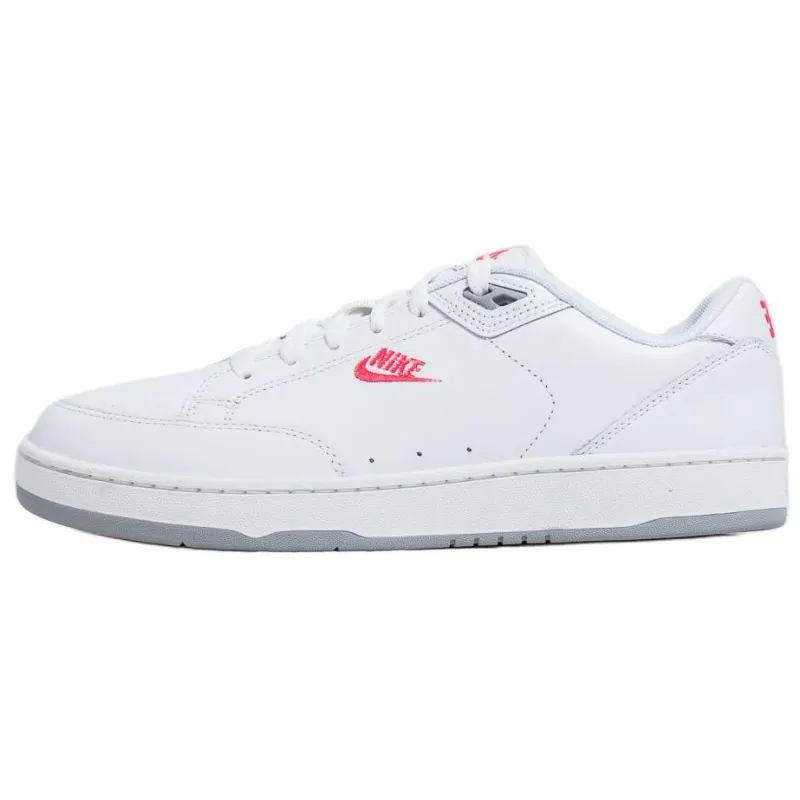 Nike Grandstand 2 White Solar Red Wolf Grey