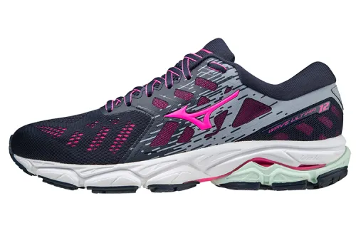 Mizuno Wave Ultima 12 Cushioning Textile, Synthetic Leather Cushioning Slip Resistant Abrasion Resistant Breathable