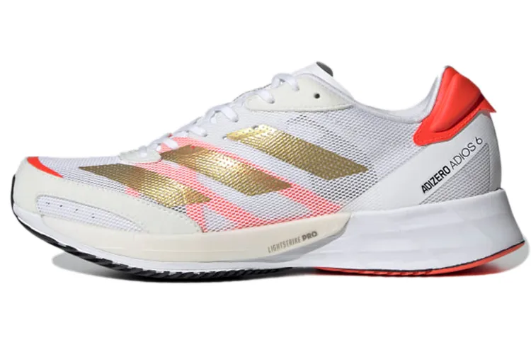 Adidas Adizero Adios 6 Mesh Cushioning Slip Resistant Abrasion Resistant Cushioning Slip Resistant Abrasion Resistant