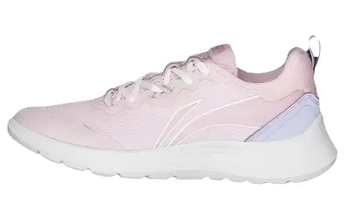 Li Ning Feather Slip Resistant Slip Resistant Low top Running Shoes Women's Pink