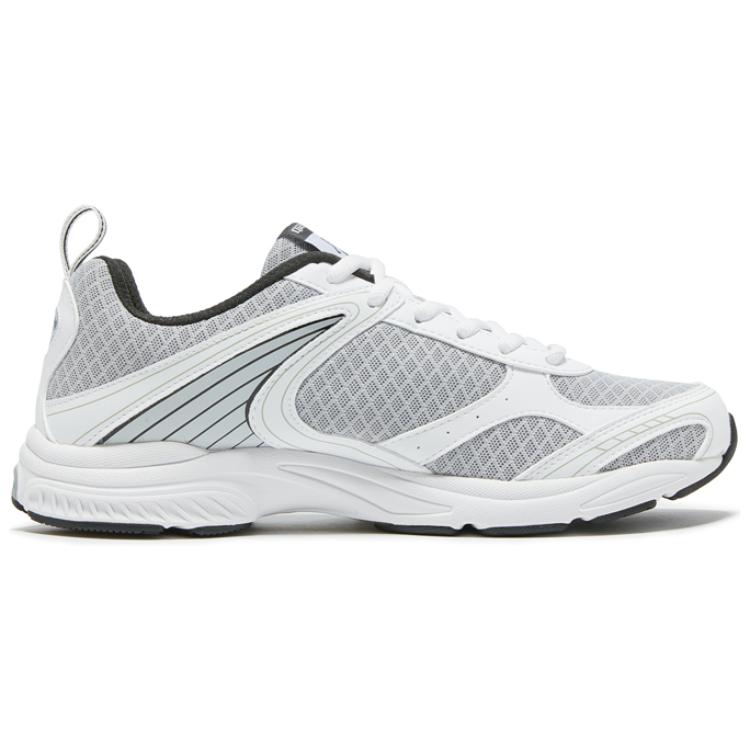 QIAODAN Abrasion Resistant Abrasion Resistant Low top Running Shoes Men’s White Black