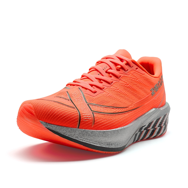 XTEP 260X 2.0 Running Shoes Men’s Low Top Super Orange Black