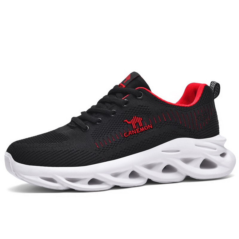 LINGHANGLUOTUO Cushioning Breathable Support Cushioning Breathable Support Low top Casual Running Shoes Men’s