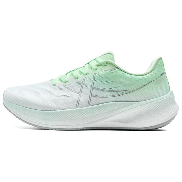 XTEP Coverage Slip Resistant Low top Casual Running Shoes Women’s White Green
