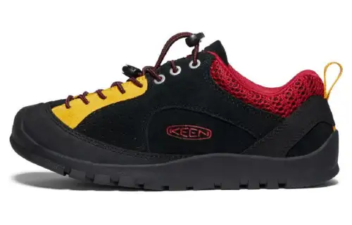 Keen Jasper Comfortable Low top Outdoor Shoes Men's Yellow Black Red