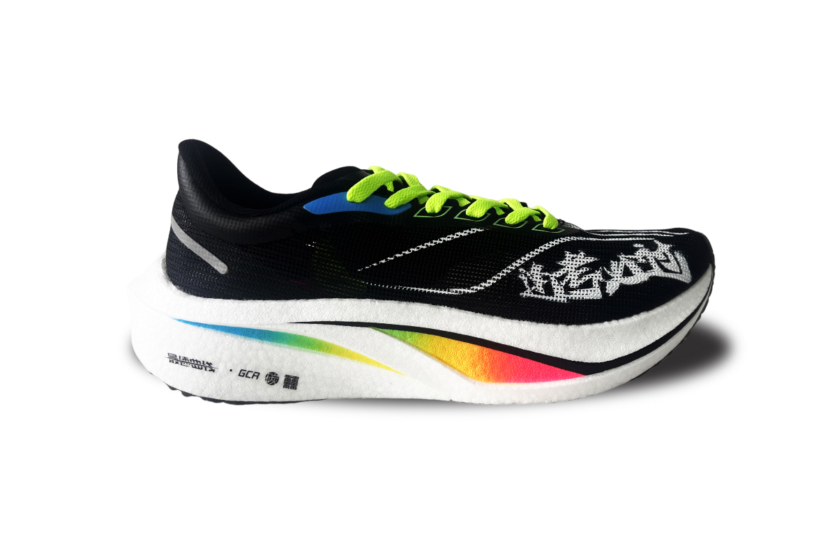 Li Ning Feidian 4 Challenger Cushioning Slip Resistant Lightweight Low top BOOM Technology Running Shoes Men’s Black
