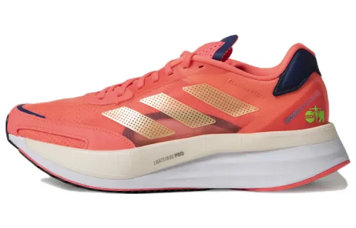 Adidas Adizero Boston 10 Comfortable Slip Resistant, Abrasion Resistant, Breathable Low top Running Shoes Women's