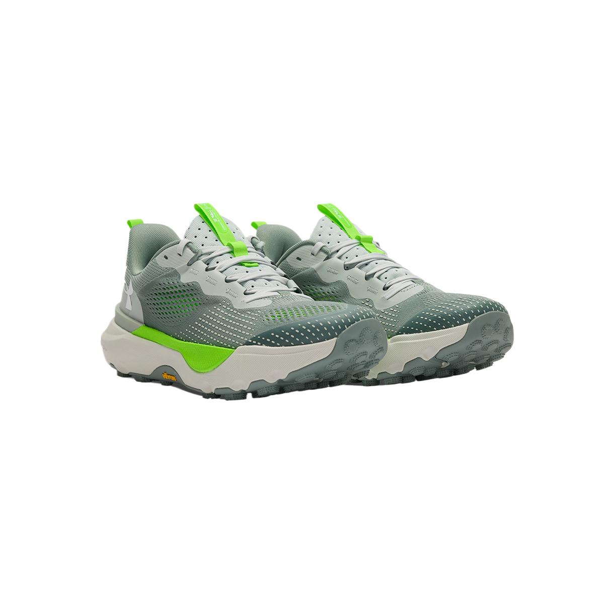 Under Armour Wear resistant And Lightweight Low top Running Shoes Unisex Green