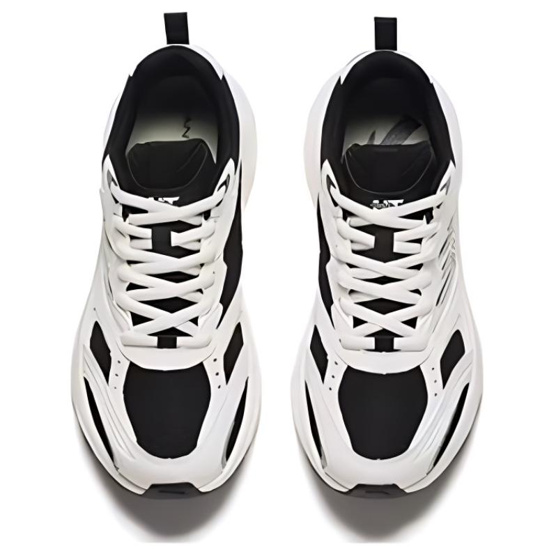 Anta Cushioning, Wear Resistant Low top Casual Running Shoes Women’s White Black