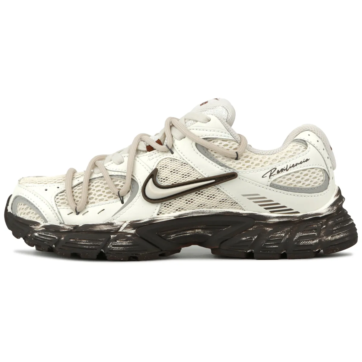 Nike V5 RNR Cushioning Abrasion Resistant Cushioning, Wear Resistant Low top Casual Running Shoes Unisex Dirty Khaki