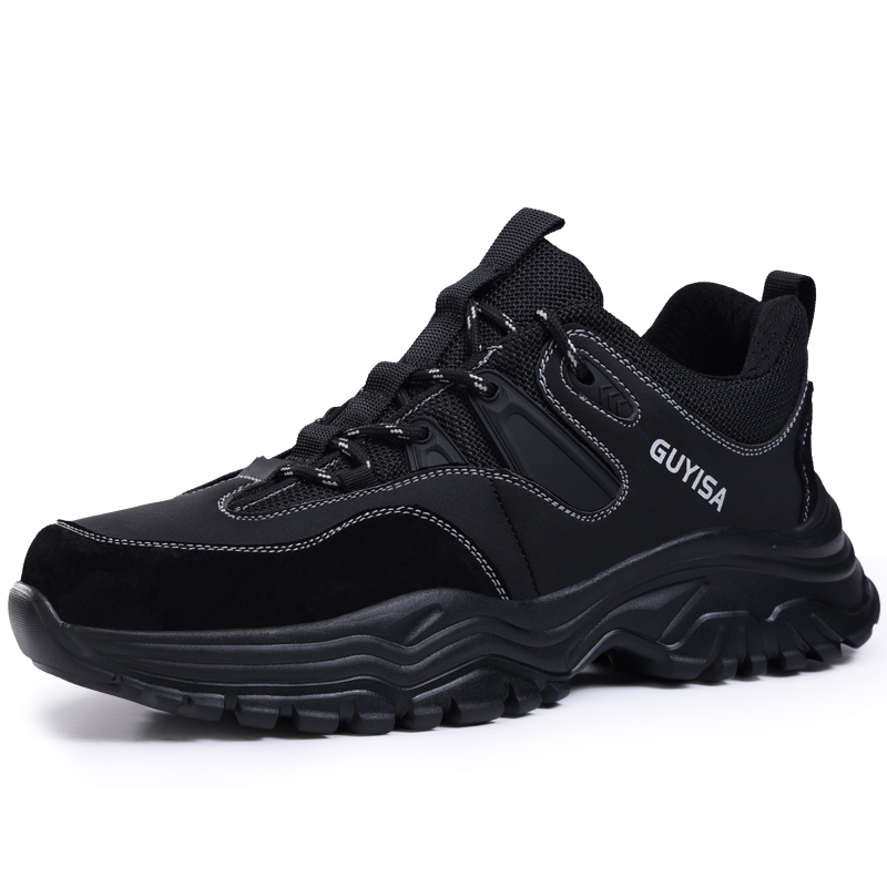 LANOUDUN Wear resistant And Lightweight Low top Outdoor Shoes Unisex Black