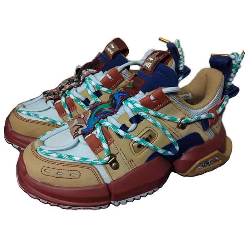 Li Ning Cushioning Rebound Low top Running Shoes Men’s Partridge Red