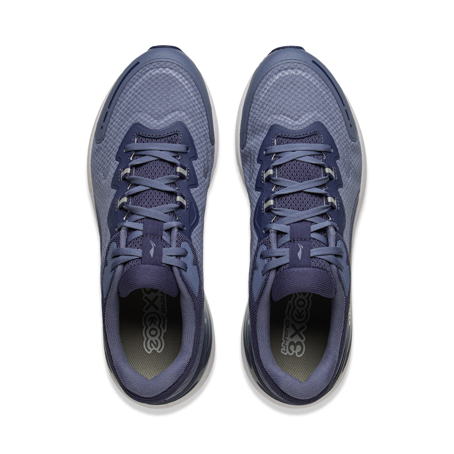 Li Ning Eazgo V2 Cushioning, Wear Resistant Low top Running Shoes Men’s Gray Blue