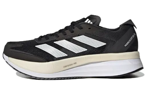 Adidas Adizero Boston 11 Wide 'Black White Carbon'
