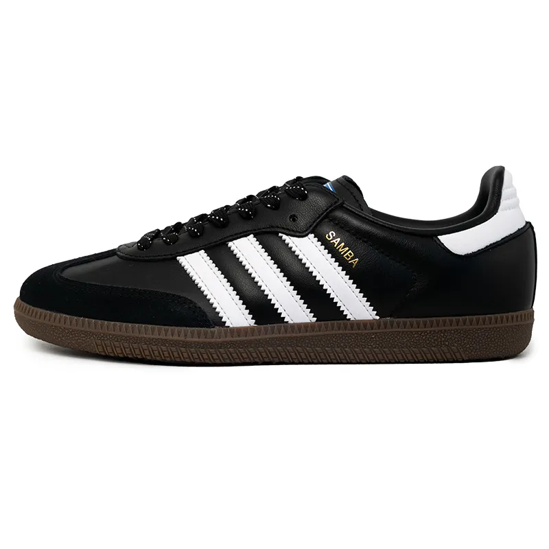 Adidas Originals SAMBA OG Minimalist Fashion Abrasion Resistant Abrasion Resistant Low top Skateboard Shoes Unisex