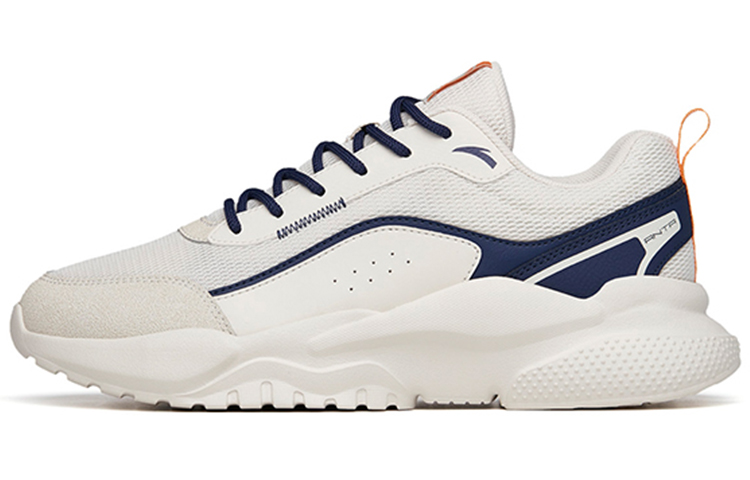 Anta Life Collection Textile, Synthetic Leather Cushioning Slip Resistant Abrasion Resistant Low top Chunky Sneakers