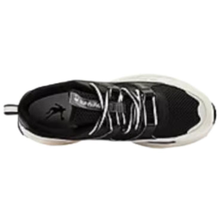 QIAODAN Cushioning Slip Resistant Low top Running Shoes Women’s White Black
