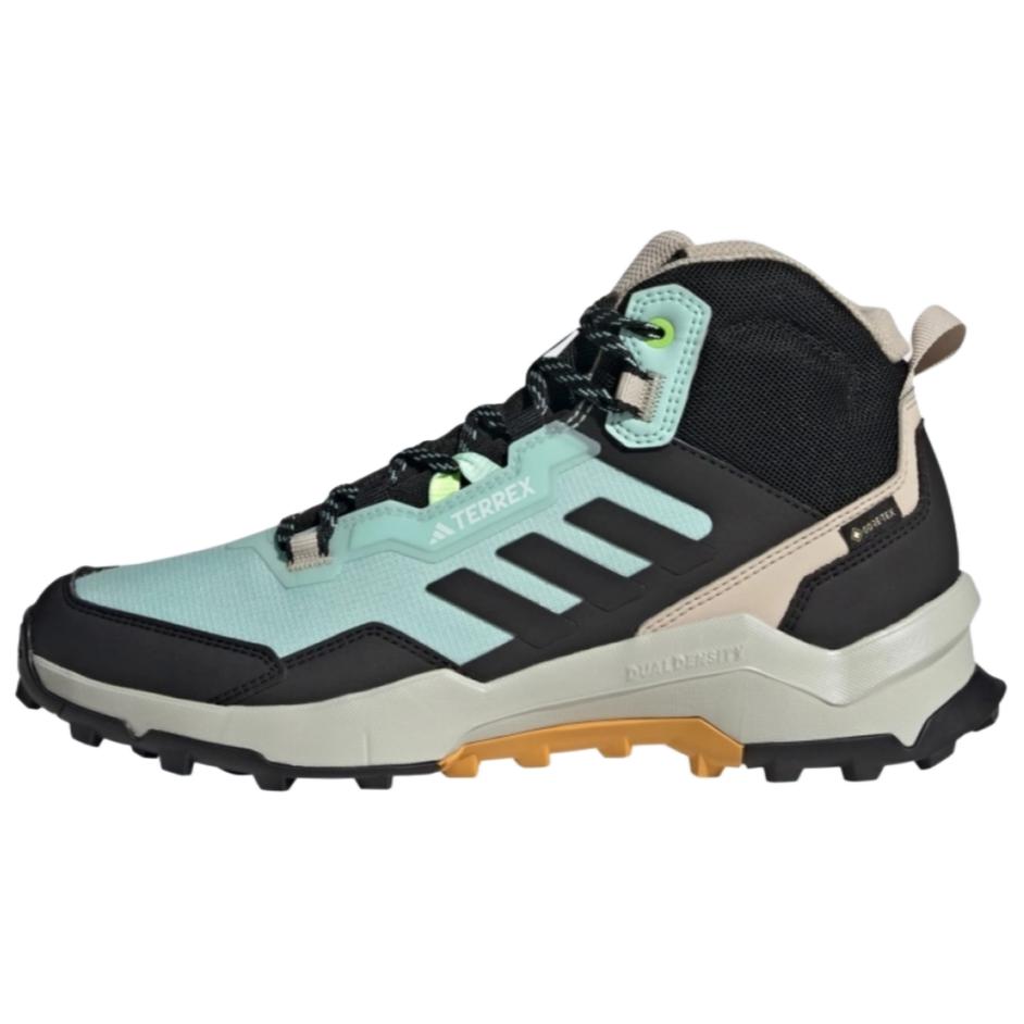Adidas Terrex AX4 Mid Gore Tex Semi Flash Aqua Core Black Preloved Yellow Women's