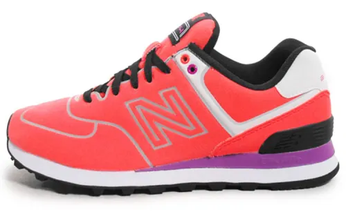 New Balance 574 Neon Lights Sneakers Pink Women's
