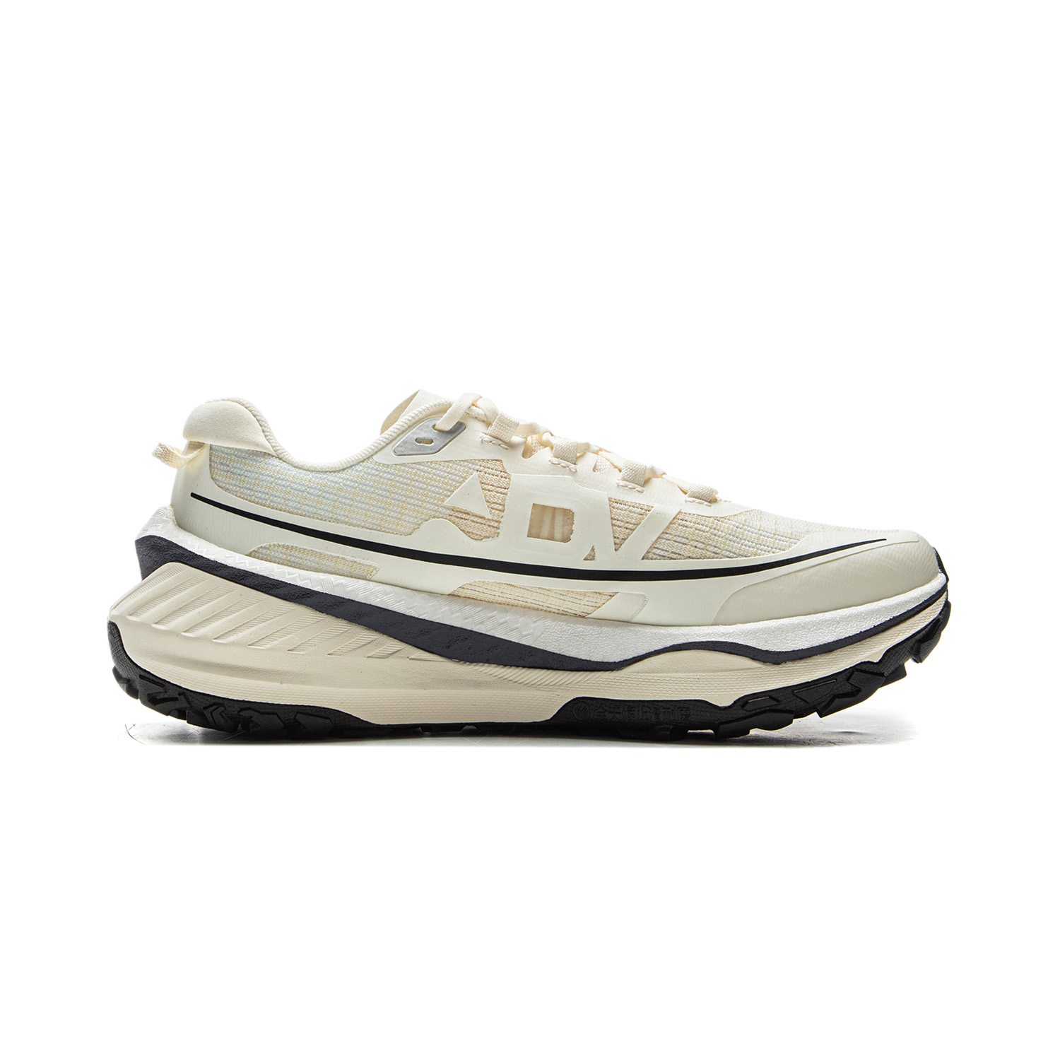 Li Ning De Lu V2 Slip Resistant, Abrasion Resistant, Rebound Low top Trail Running Shoes Women’s White Beige