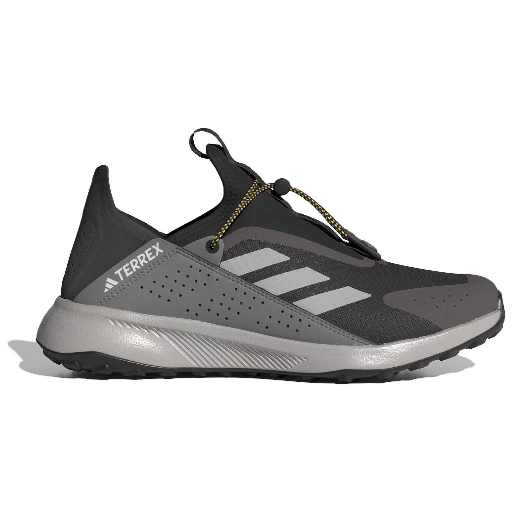 Adidas VOYAGER 21 Slip on Heat.Rdy Travel Abrasion Resistant Breathable Low top Outdoor Shoes Men’s Brown Gray