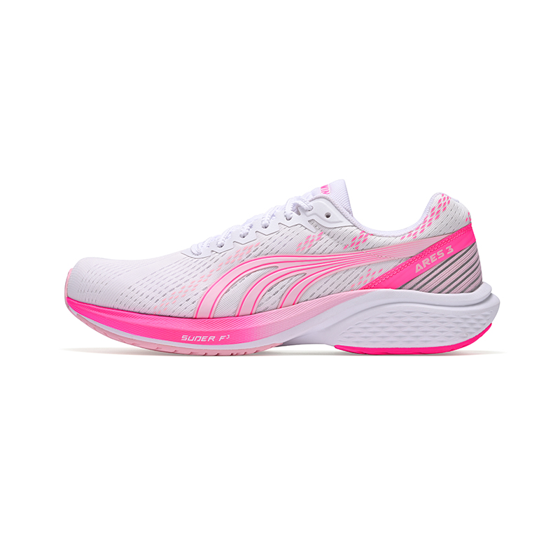 DO WIN Warrior 3 Running Shoes Unisex Low Top White Pink