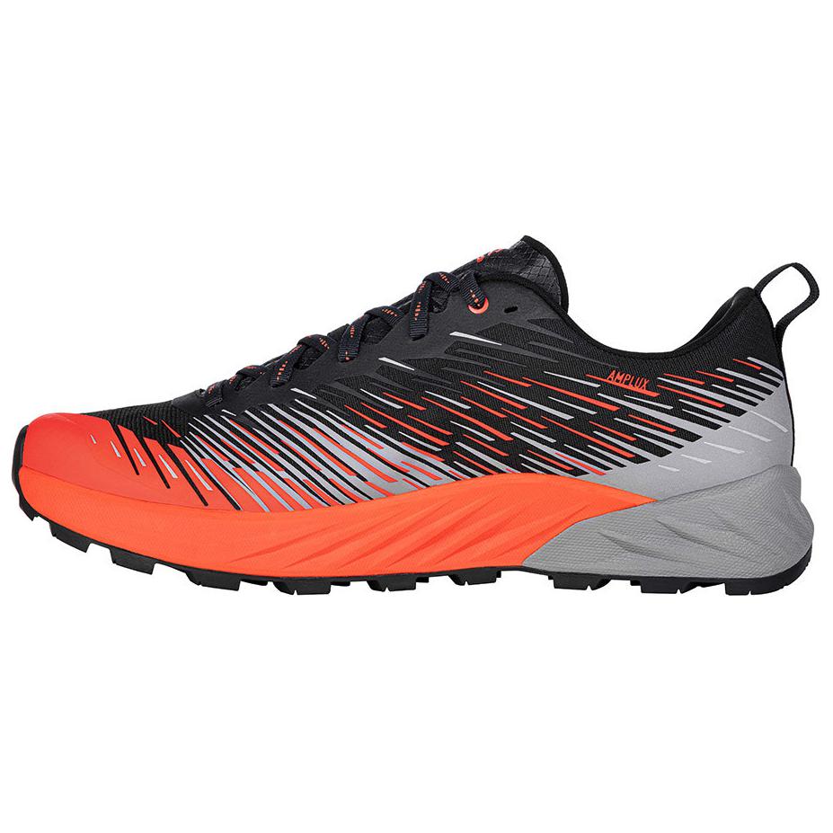 Lowa Cushioning Slip Resistant Low top Running Shoes Men’s Black Orange Gray