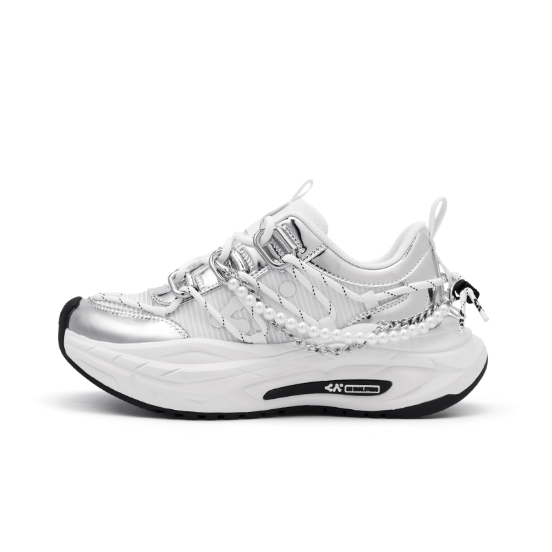 CN Cushioning Height Increasing Lightweight Breathable Slip Resistant Low top Casual City Commuting Running Shoes
