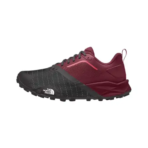 THE NORTH FACE Abrasion Resistant Cushioning Low top Outdoor Shoes Women's Black Red