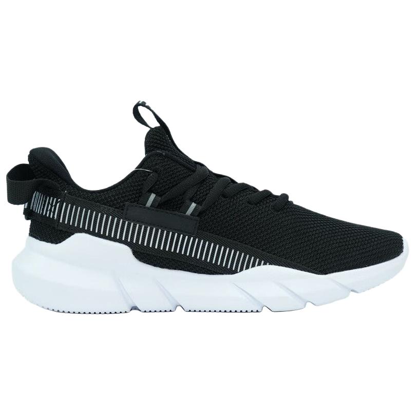 Erke Slip Resistant Abrasion Resistant Slip Resistant Abrasion Resistant Low top Casual Running Shoes Men’s Black White