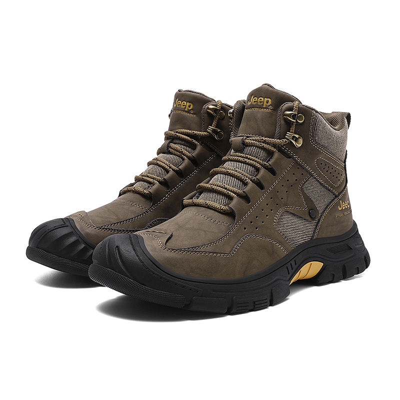 Jeep High top Outdoor Shoes Men’s Khaki