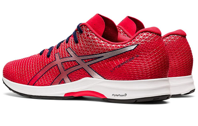 Asics Lyteracer 4 Abrasion Resistant Fabric Abrasion Resistant Low top Running Shoes Men’s Red